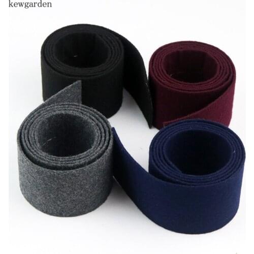 Kewgarden 50mm 5cm Cotton Layering Cloth Ribbons DIY Bowknot Satin Ribbon Handmade Tape Riband 3m/lot