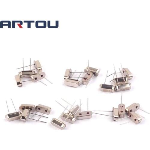 24PCS Crystal Oscillator kit HC-49S each 4pcs 6Mhz 8Mhz 12Mhz 16Mhz 20Mhz 32Mhz
