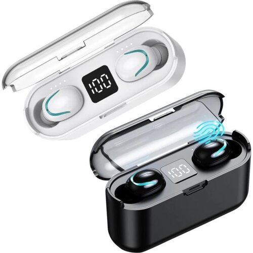 S1 Smart-Touch In-ear Mini Wireless Bluetooth 5.0 Earbuds Earpiece for Phone High Performance Smart-Touch Waterproof Stable