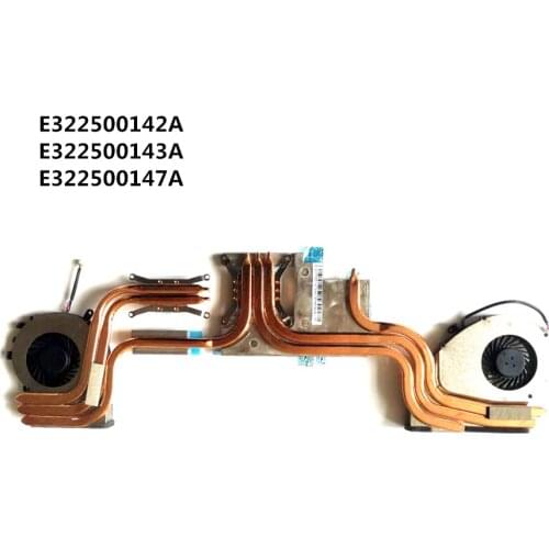 New Laptop CPU/GPU Cooling Radiator heatsink&fan for MSI GE72 GE72VR GL72 GL72VR GP72 GP72VR 6RF 7RF MS179B GTX1070 E322500143A