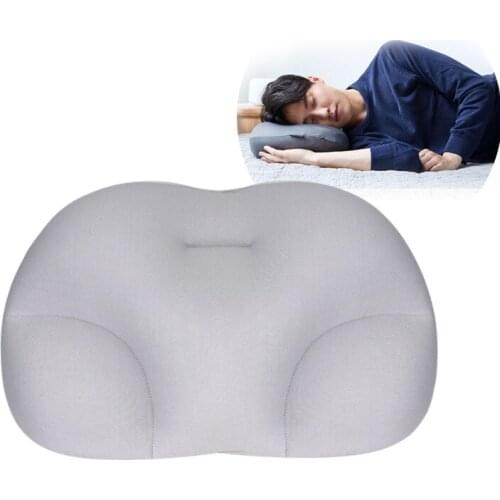 Deep Sleep Addiction 3D Pillow Ergonomic Washable Travel Neck Pillows Head Rest Sleep Cushion With Micro Airballs Filling