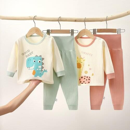 Baby Children Sleepwear Baby Nightwear Pyjamas Kids Homewear Nightwear Full Sleeve Cotton Baby Girls Pajamas Sets 1 to 4 Years
