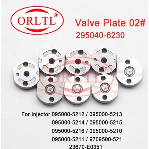 Control Valve Plate 02# Injector Valve for 095000-5212 095000-5213 095000-5214 095000-5215 095000-5216 095000-5210 095000-5211