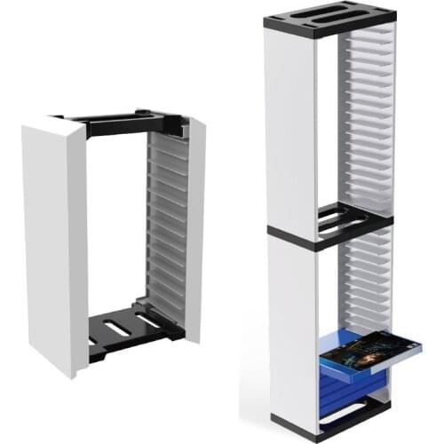 For PS5 PS4 Slim Pro Xbox ONE Nintendo Switch Game Cards Collection Disk Storage Stand Rack Games Showcase Tower CD Holder 12/36