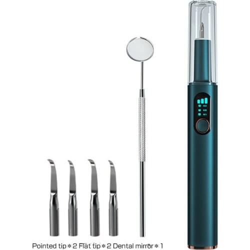 Portable Scaler Dental Calculus Remover Household Electric Ultrasonic With LCD Display Oral Tooth Cleaning Washing Instrument