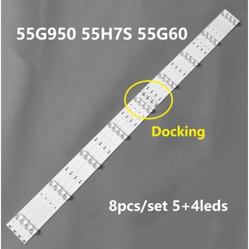 Led backlight strip 43MK-W55000-Y8P00 7794-655000-D220 for sky worth 55G950 55H7S 55G60