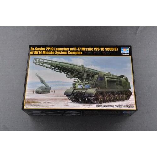 Trumpeter 01024 1/35 Ex-Soviet 2P19 Launcher w/R-17 Missile(SS-1C SCUD B)of 8K14 Missile System model kit