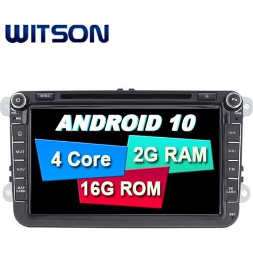 WITSON Android 10.0 Car Video Player For VW Scirocco Golf 5 Golf 6 Polo Passat B6 Passat CC Jetta Tiguan Touran Car Radio