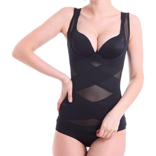 Waist Trainer Womens Slimming Shapewear Underwear Bodysuit Body Shaper Postpartum Recovery Slimming Shaper Shaping Bra Tops