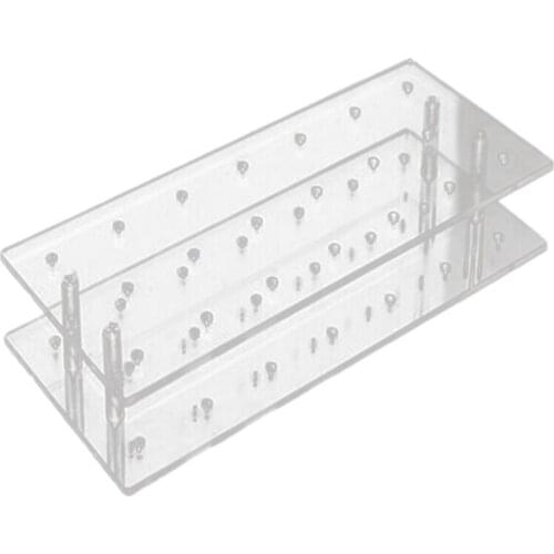 21 Hole Acrylic Cake Lollipop Clear Transparent Display Stand Server Decoration Display Stand Holder Base Shelf