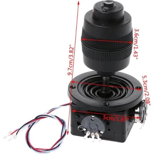 4-Axis Plastic Joystick Potentiometer For JH-D400X-R4 10K 4D with Button Wire