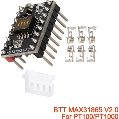 BIGTREETECH BTT MAX31865 V2.0 RTD Temperature Thermocouple Sensor PT100 PT1000 Converter Board Amplifier Module 3D Printer Parts