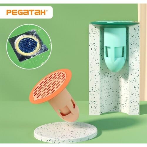 Toilet Deodorant Floor Drain Core Toilet Floor Drain Toilet Core Silicone Sewer Anti-insect Deodorant Artifact