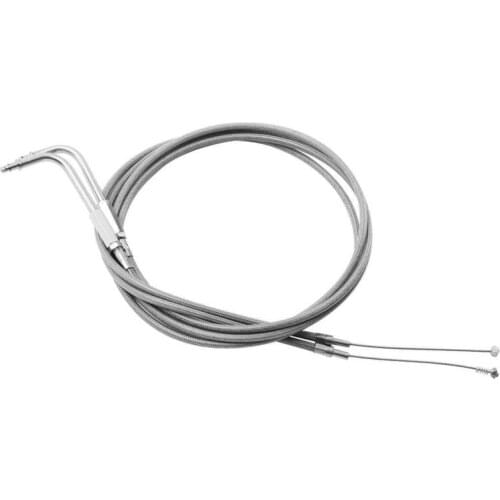 Motorcycle 140cm Throttle Cable For Harley Dyna Softail XL 1200 883 FLT FXD FXST FLH Electra Glide