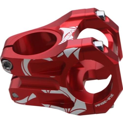 Mtb Stem Fitting 31.8mm Road Bike Speed Drop Short Stem Folding Bike Stem Mountain Bike Hollow Stem