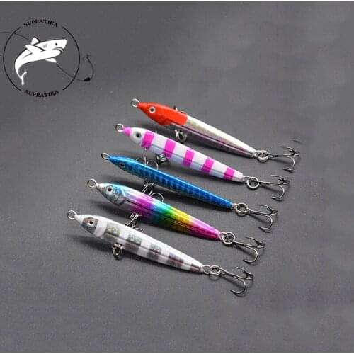 3D Eyes Freshwater Anti-Corrosion Fishing Lure Hard Bait 21g/65mm Artificial Jigbait Wobbler High Quality Metal Fishing Bait