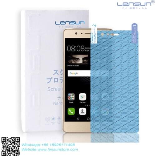 LENSUN Mobile Phone Nano Protective Film For Huawei P9 Screen Protector
