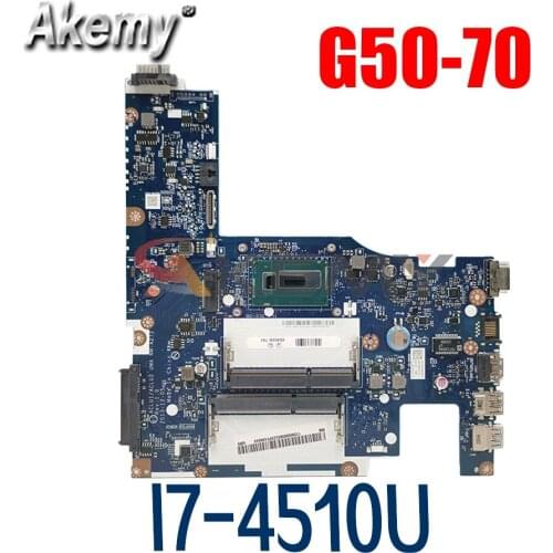 Laptop motherboard For LENOVO Ideapad G50-70 Core I7-4510U Laptop motherboard Mainboard 5B20G45461