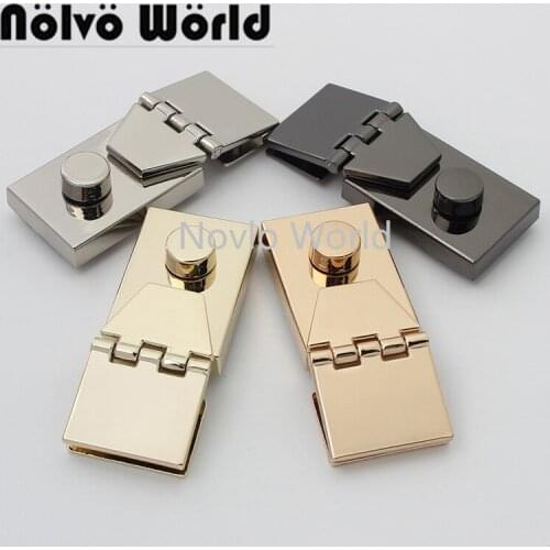 Nolvo World 2-10 pieces 63*25mm 4 colors wholesale bag hardware accessories clasp lock