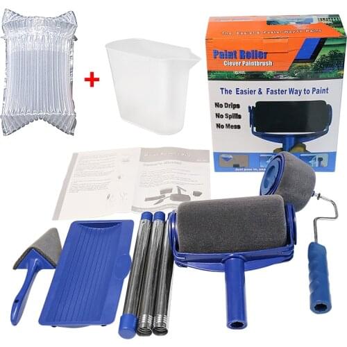 Multifunctional Paint Roller Racer DIY Household Paint Runner Pro Painting Brush for Wall Decoration with Seam Decoration tools