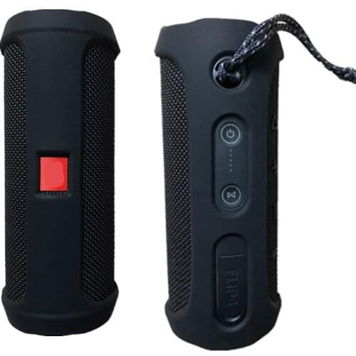 Soft Silicone Protective Case Cover for JBL FLIP4 for FLIP 4 Bluetooth Speaker Shockproof Soft Pouch Cover