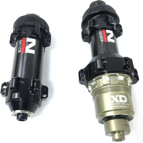 Novatec D411CB D412CB Center Lock carbon alloy hubs straight pull 24H front QRx100mm rear 135mm 142mm freehub XD cubo MTB bike