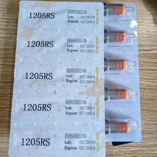 5pcs RL RS Tattoo Cartridge Needles Disposable Tattoo Needles Medical Steel For Machine Gun Liner Shader1 3 5 7 9 11RL 14RL