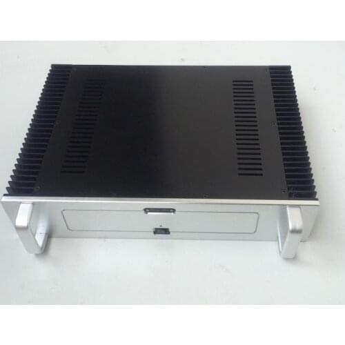 Size W430 H90 D308 Handle version BZ4309 heat dissipation all aluminum power amplifier case