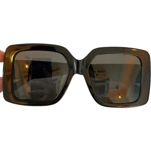 Oversized Women Square Sunglasses Fashion Big Mirror Sun Glasses Female Unisex Oculos Feminino