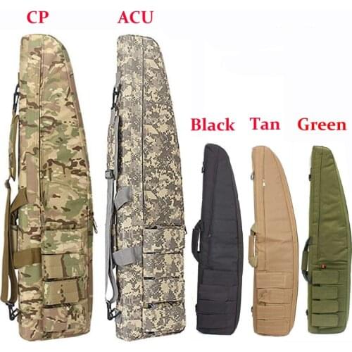 Tactical 70cm/98cm/118cm Heavy Gun Carry Bag Army Airsoft Rifle Gun Case Shoulder Pouch Outdoor Military Shooting Hunting Bags