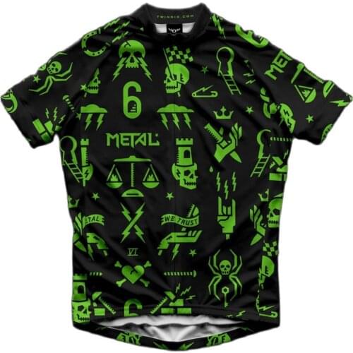 Twin 6 2020 pro team Cycling short sleeve Jersey Bicycle clothing bike Black sport wear Breathable rideshirt maillot ciclismo