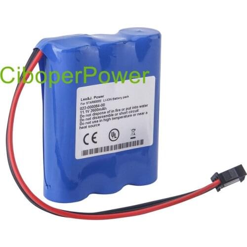 High Quality battery Replacement For ECG Machines 2600mAh Vital Signs Monitor battery for STAR 8000E STAR8000E