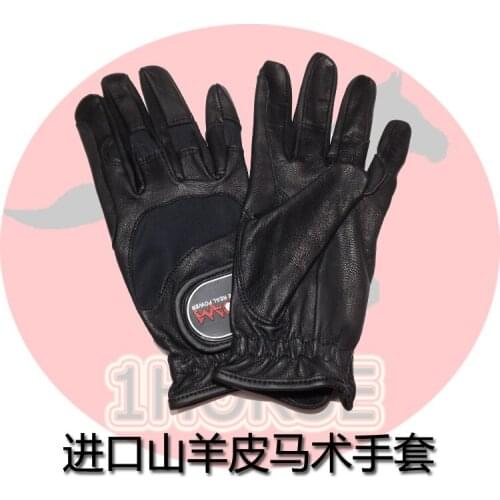 High quality Imported goat skin Non-slip Wear-resisting Sports Gloves Equestrians Gloves Riding Gloves