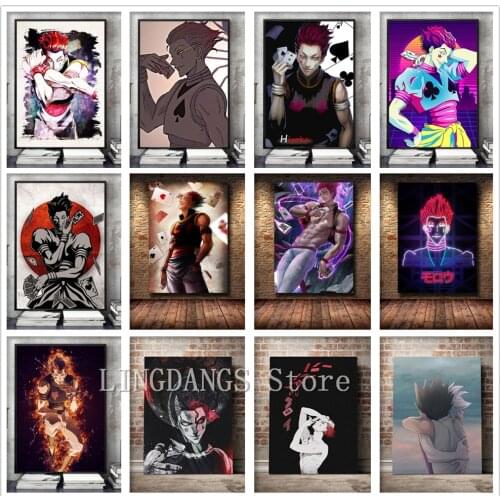 5d Diy Diamond Painting Hunter X Hunter Hisoka Anime Graffiti Poster Abstract Diamond Mosaic Embroidery Cross Stitch Home Decor