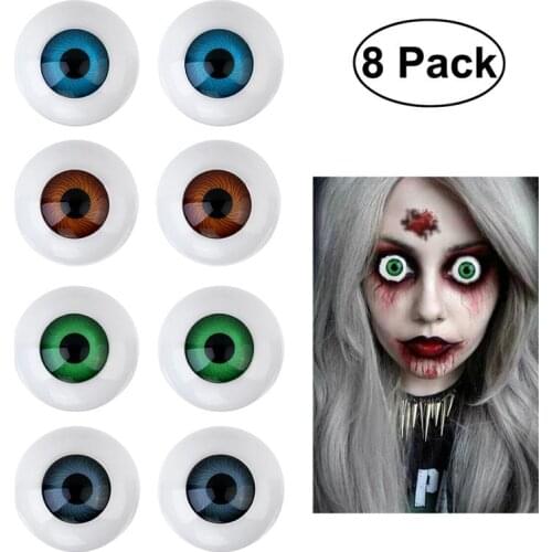 8 Hollow Eyeball Mask Halloween Horror Props Costume Plastic Eyeballs For Halloween Hollow Eyeball Scary Halloween Costume Road
