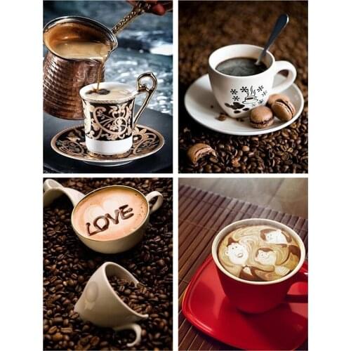 Diamond Painting Diamond embroidery 5d diy full square coffee - diamond mosaic daimond painting diamond paint