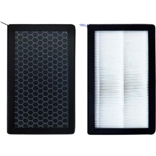 AU04 -for Tesla Model 3 Air-Filter HEPA 2 Pack with Activated Carbon Air Conditioner Replacement Cabin Air-Filters