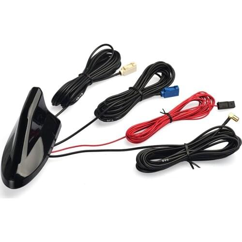 Vehicle GPS Navigation System DAB Digital Radio In-Dash DAB Tuner Car Stereo FM/AM Radio Combined Amplified Antenna