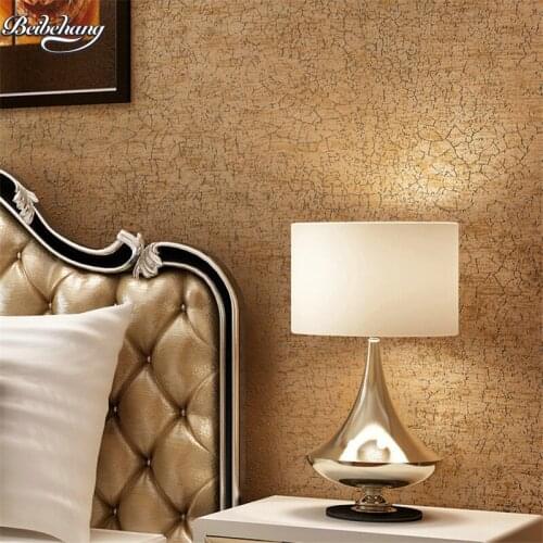 Beibehang High - grade 3D non - woven nostalgia solid color mottled wallpaper American Southeast Asian retro living room bedroom