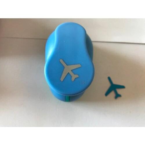 Free ship 1.5 inch airplane craft punch eva foam punch scrapbooking puncher paper hole punches scrapbook cutter