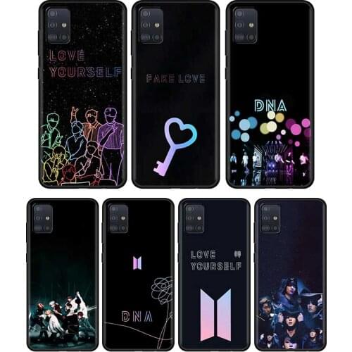 Dynamite Kpop Boys Phone Case For Samsung Galaxy A51 A71 A21s A11 A31 A41 A91 A12 A32 A42 A52 A22 5G A02s A01 Cover Coque