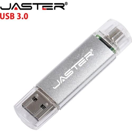 JASTER USB 3.0 Mobile computer dual use hot fashion Straight OTG 4GB/8GB/16GB/32GB/64GB memory stick