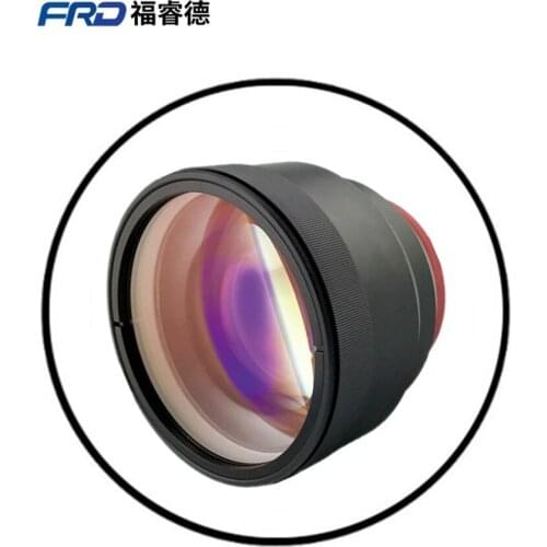 Laser telecentric scanning lens