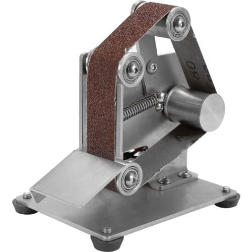 Belt Sander Multifunctional Angle Grinder Mini Electric Belt Sander DIY Polishing Grinding Machine Cutter Edges Sharpener