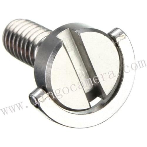 LL1471 1/4" Captive 1/4" D-Ring Hinged Screw for DSLR Camera Tripod Quick Release Plate