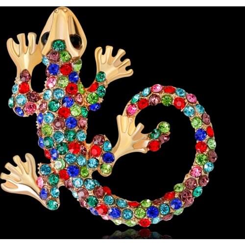Fashion Brooch Lapel Pin Corsage Crystal Rhinestone Animal Lover Pin