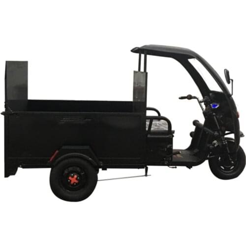 Small Electric Tricycle Garbage Truck for Sale Factory Supply Automatic Lifting Cleaning Sanitation Trucks
