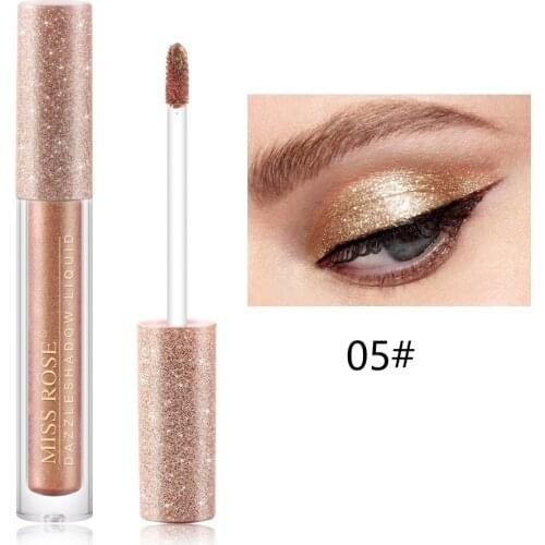 New Liquid Eye Shadow Glitter Glow Shiny Eyeshadow Cosmetic Makeup Tool SCI88