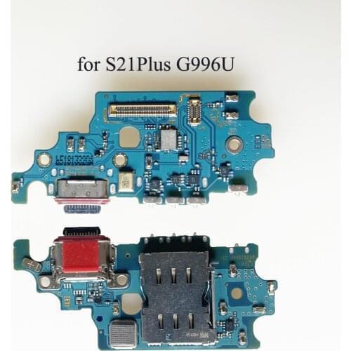 Original USB Charging Connector Board Plug Port Dock Flex Cable For Samsung S21 Plus Ultra G991U G991B G991N G996B G998B G998N
