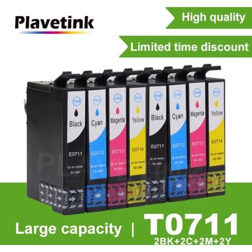 T0711 T0712 T0713 T0714 Ink Cartridge for Epson Stylus DX6050 DX7400 DX7450 DX8400 DX8450 DX9400 DX9400F Printer Ink Cartriges